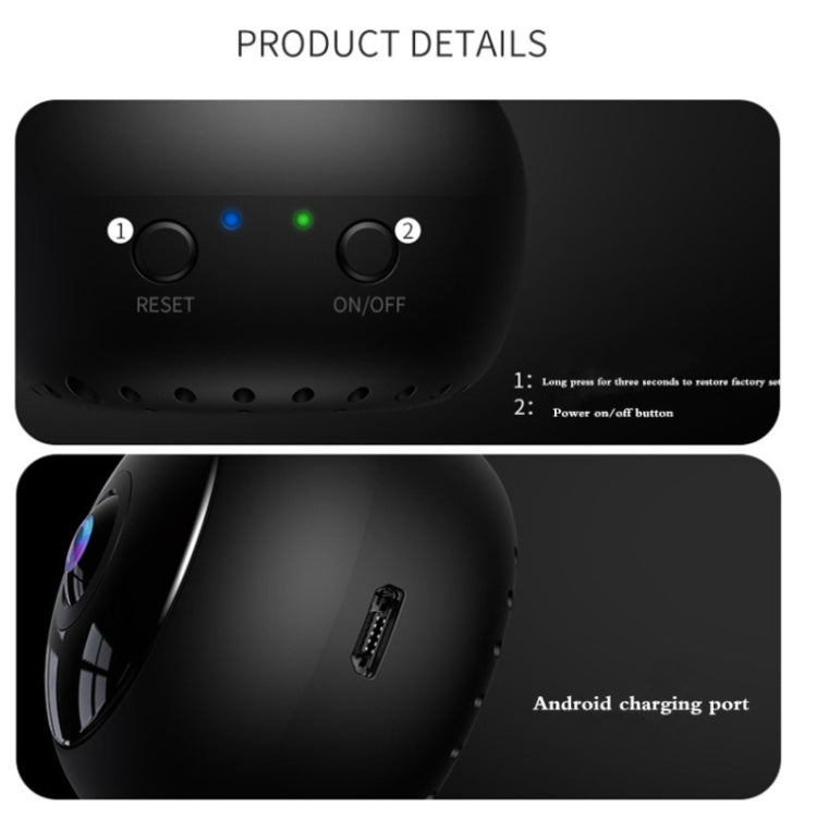V380 A12 Mini 1080P Wireless Smart Camera Wifi Security Camera Night Vision Remote Home Small Surveillance Camera, A12 without Memory Card V380 A12 Mini 1080P Wireless Smart Camera Wifi Security Camera Night Vision Remote Home Small Surveillance Camera, A12 without Memory Card
